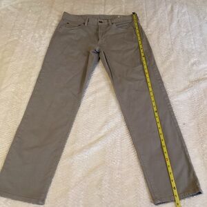 Mens Bonobos 31/30 Cotton Blend Khaki Tailored Fit Dress Pants School Work